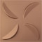 Ekena Millwork 19 5/8in. W x 19 5/8in. H Pinwheel EnduraWall Decorative 3D Wall Panel Covers 2.67 Sq. Ft. WP20X20PICAC - alternate 1